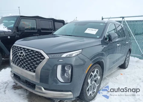 2022 Hyundai Palisade Calligraphy из США, поврежденный, VIN KM8R7DHE8NU460366